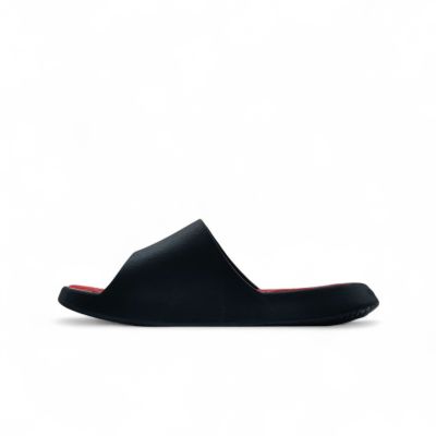 MEN PEAK TAICHI SLIPPERS BLACK RED